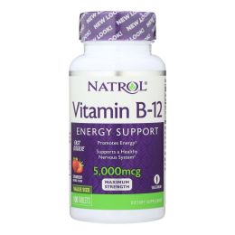 Natrol Fast Dissolving Vitamin B12 - 5000 mcg - 100 tabs (SKU: 1233022)