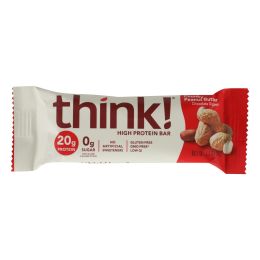 Think Products Thin Bar - Chunky Peanut Butter - Case of 10 - 2.1 oz (SKU: 269878)